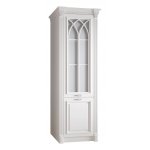 БЕРТА Кухонный пенал 1-но дверный остекленный 750