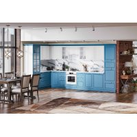 ДРИМ Кухня двухуровневая угловая 4,20*2,10 ДРИМ Кухня двухуровневая угловая 4,20*2,10