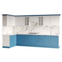 ДРИМ Кухня двухуровневая угловая 3,60*1,50