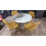 ОЛИМП Стол обеденный круглый 1,0-1,3 ОЛИМП Стол обеденный круглый 1,0-1,3