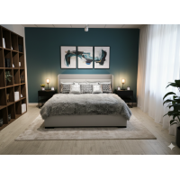 КРОВАТЬ KARLA SB119BK 1,8*2,0 ЩИТ