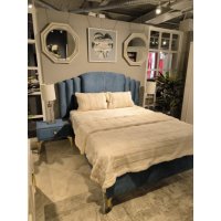 КРОВАТЬ VEYRON 160*200 c п/м ТКАНЬ