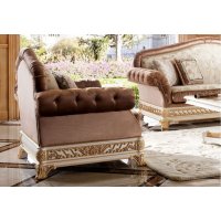 МОНАРХ Е62 Кресло (white gold, ткань YB62-21/R9004-20 )